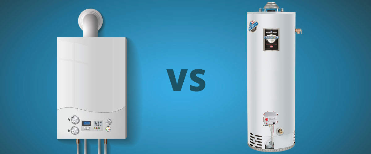 Tank vs tankless water heaters